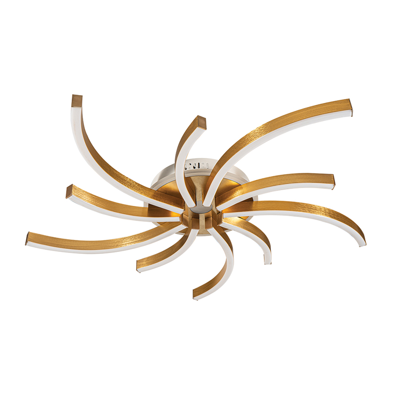 ARlight - ΣΗΜΑΝΤΙΚΟ: Σε περίπτωση διαφοράς τιμής από το κατάστημα ισχύει παντα και μόνο η τιμή του καταστήματος ArLight Φωτιστικό Οροφής PDC 686 GD Μεταλλικό Χρυσό Ματ