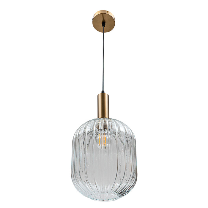 ArLight Kremasto Fotistiko Orofis PDT 1456 TR Monofoto Metalliko/Gyalino Diafano 24x128cm E27 0083568