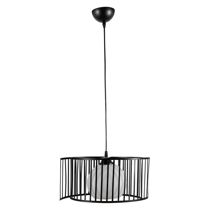 ArLight Kremasto Fotistiko Orofis PDC 6086 BK Monofoto Gyalino Mavro F38x90cm E27 0084491