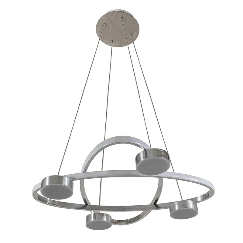 ArLight Κρεμαστό Φωτιστικό Οροφής PDC 684-60 SL Μεταλλι