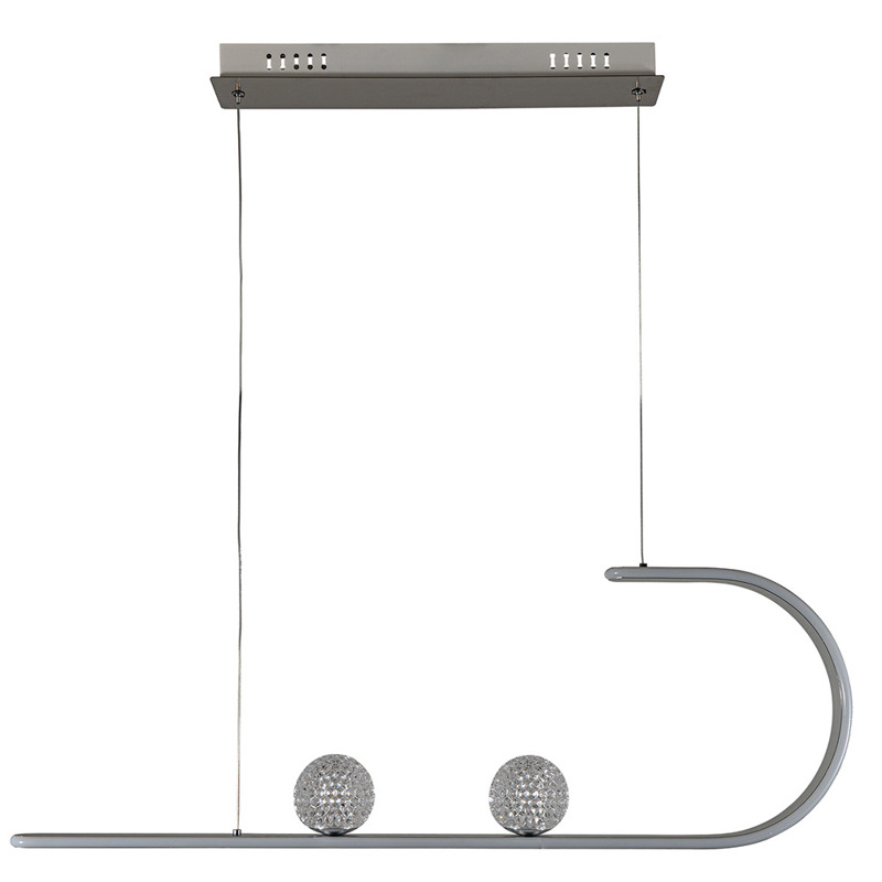 ARlight - ΣΗΜΑΝΤΙΚΟ: Σε περίπτωση διαφοράς τιμής από το κατάστημα ισχύει παντα και μόνο η τιμή του καταστήματος ArLight Κρεμαστό Φωτιστικό Οροφής PDC 689 SL Μεταλλικό/