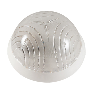 ArLight Πλαφονιέρα Εξωτερικού Χώρου ''WLC 2021 WH'' Μονόφωτη ABS/Πλαστικό/Κρυσταλιζέ Λευκό Ε27 60W Φ19.5x9cm 0143174