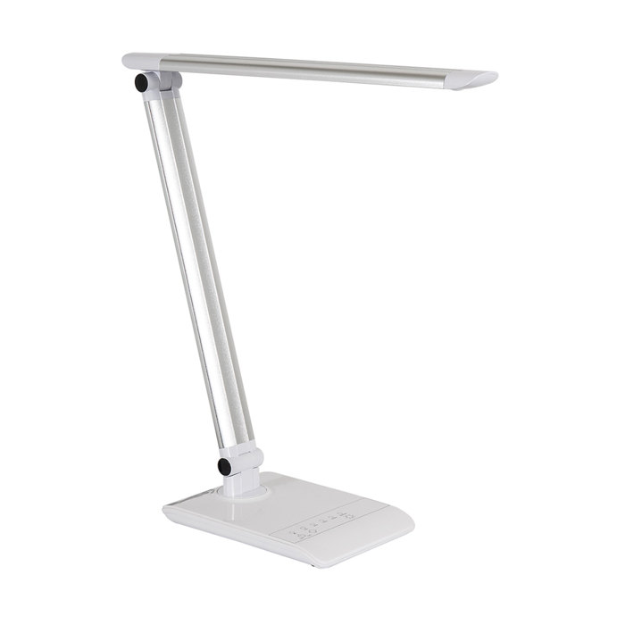 ArLight Portatif Gafeiou ''TLC 004 SL'' Lefko/Asimi Plastiko/Alouminio 20x42cm LED Fusiko Lefko 0154056