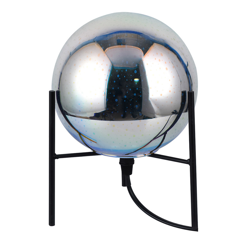 ARlight - ΣΗΜΑΝΤΙΚΟ: Σε περίπτωση διαφοράς τιμής από το κατάστημα ισχύει παντα και μόνο η τιμή του καταστήματος ArLight Πορτατίφ ''TLC 6901'' Μονόφωτο με Πολύχρωμο Γυα