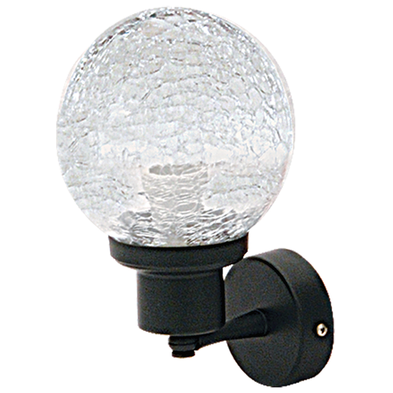 ARlight Απλίκα Τοίχου Αλουμίνιο/Γυαλί WLA 907 BK Ε27 15Χ16Χ24 0141024