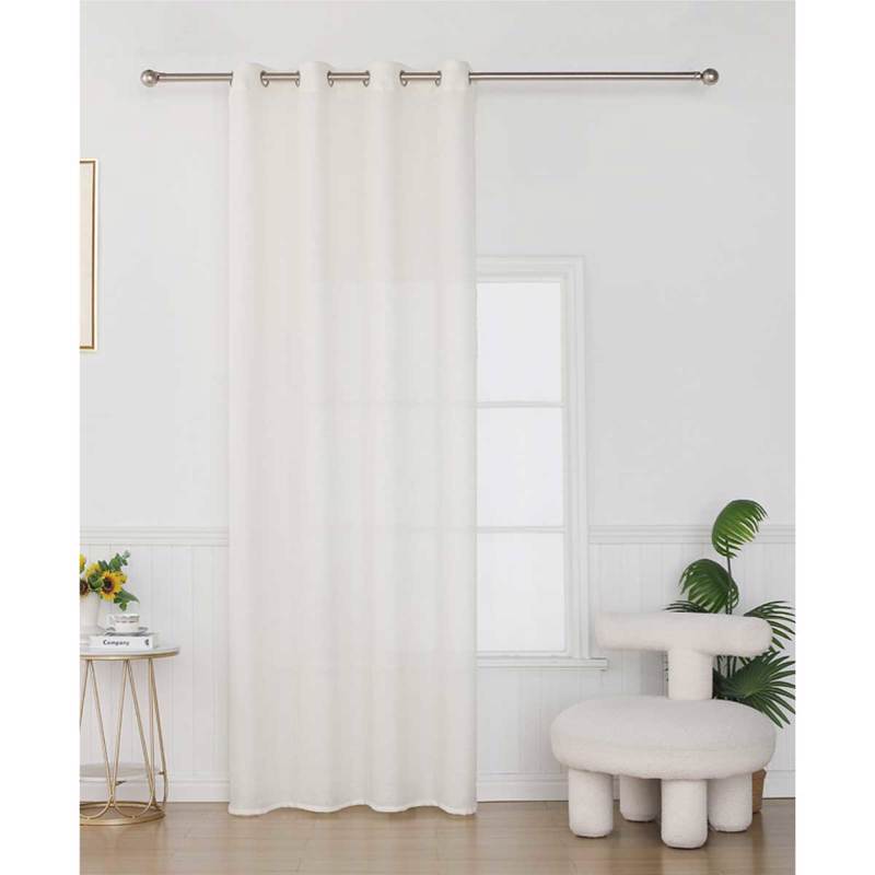 Biokarpet Home - ΣΗΜΑΝΤΙΚΟ: Σε περίπτωση διαφοράς τιμής από το κατάστημα ισχύει παντα και μόνο η τιμή του καταστήματος Βιοκαρπέτ Home Κουρτίνα Γάζα 'Soraya' 140x265/270cm με