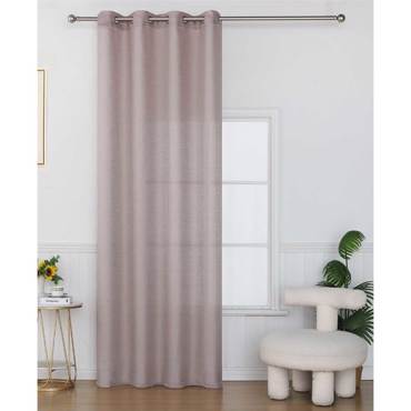 Βιοκαρπέτ Home Κουρτίνα Γάζα 'Soraya' 140x265/270cm με Τρουκς 300-05