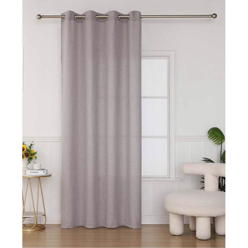 Βιοκαρπέτ Home Κουρτίνα 'Felicia' με υφή λινού 140x285c