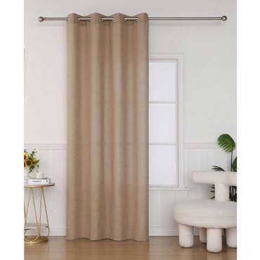 Βιοκαρπέτ Home Κουρτίνα 'Felicia' με υφή λινού 140x285cm με Τρουκς UK01-04 Βιοκαρπέτ Home Κουρτίνα 'Felicia' με υφή λινού 140x285cm με Τρουκς UK01-04