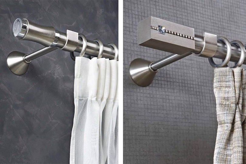 κουρτινοξυλα inox