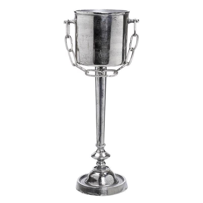 ΣΑΜΠΑΝΙΕΡΑ ΑΛΟΥΜΙΝΙΟΥ ΑΣΗΜΙ ΜΕ STAND 26Χ22Χ70ΕΚ FLA203 ESPIEL