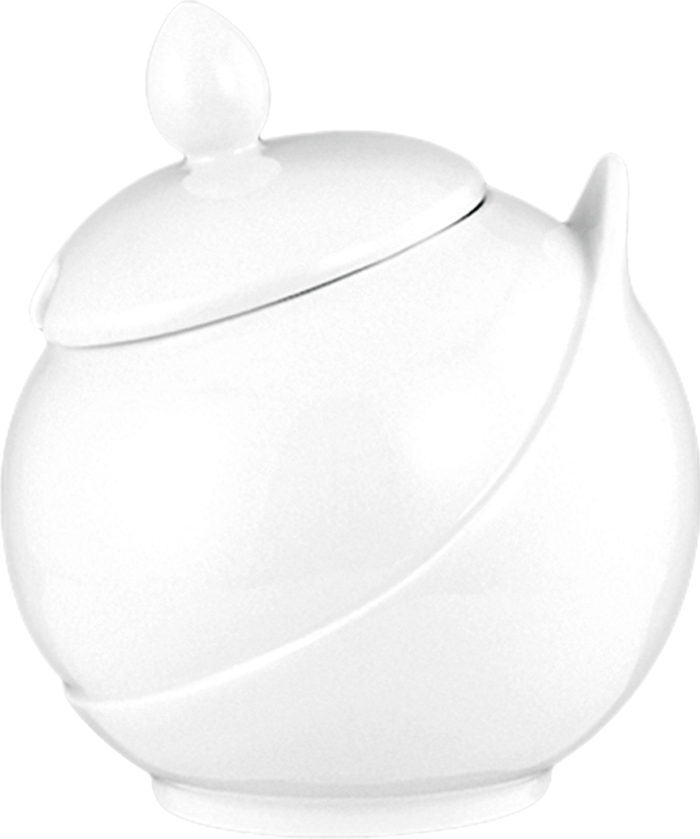 Bazo me Kapaki Porselanis Lefko F17.5X19.5cm 001.656985K1 Espiel