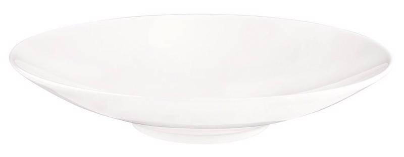 Espiel - ΣΗΜΑΝΤΙΚΟ: Σε περίπτωση διαφοράς τιμής από το κατάστημα ισχύει παντα και μόνο η τιμή του καταστήματος ΠΙΑΤΟ ΒΑΘΥ 'COUP FINE' ΠΟΡΣΕΛΑΝΗΣ ΛΕΥΚΟ Φ26.1x5.5cm 001