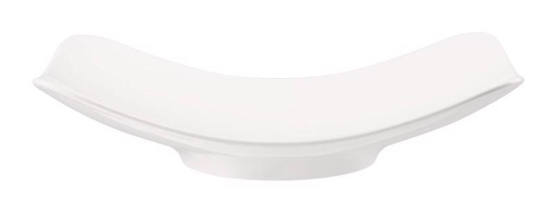 Πιατέλα Πορσελάνης Ορθογώνια Βαθιά Λευκή 25.9Χ17.8Χ5.8c