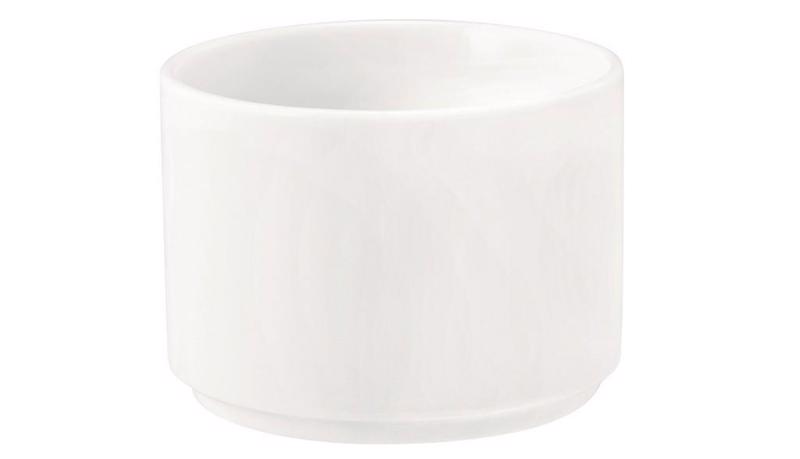 ΜΠΩΛ 'GOOD MOOD' ΚΥΛΙΝΔΡΙΚΟ ΠΟΡΣΕΛΑΝΗΣ ΛΕΥΚΟ Φ7.8x5.7cm