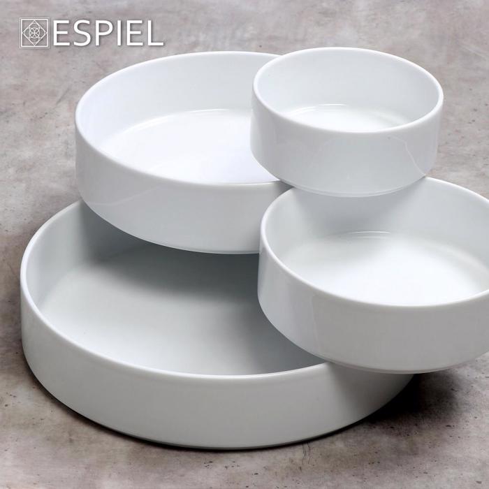 Bol 'Good Mood' Kulindriko Porselanis Lefko F12.2X5cm 001.751424K2 Espiel