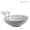 Salatiera Stronguli Porselanis Lefki F30.3X9.9cm 001.756289K1 Espiel