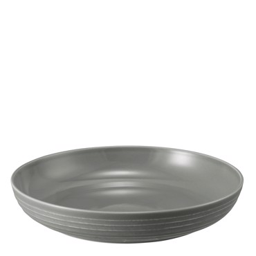 Σαλατιέρα Πορσελάνης Στρογγυλή Γκρι Φ28.4X5.4cm 001.764997K2 Espiel