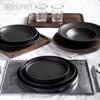 PLATO SERBIRISMATOS STROGuLO XuLINO SKOuRO KAFE 30X2.5EK KIB:20 XYP310 ESPIEL