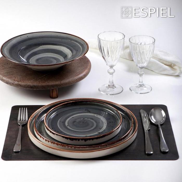 Plato Serbirismatos Strongulo Xulino Skouro Kafe 30X5.5ek Kib:40 XYP319 Espiel