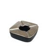 Staxtodoxeio Alouminiou Asimi/Mavro Tetragno 10.5x10.5x3cm ASR114 Espiel