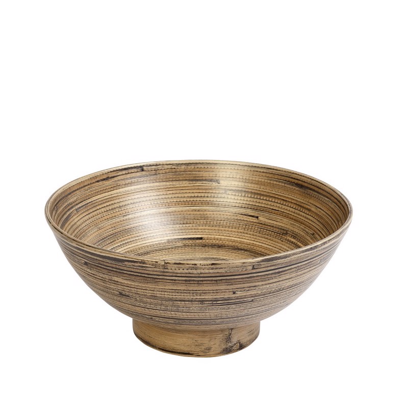 Στρογγυλό Μπωλ ''BALI'' Bamboo Φ35x16cm BAB111 Espiel