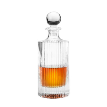 Μποτίλια με Πώμα Γυάλινη Διάφανη με Ρίγα 800ml Φ10x27.5cm BLO102 Espiel