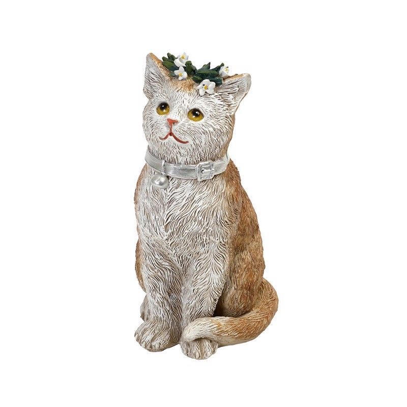 Φιγούρα Γάτα Resin Μπεζ 8x6.8x14.3cm BOD114 Espiel