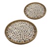 Set ton 2 Diskos Strongulos Rattan F35cm/F30cm DWMA1006 Espiel