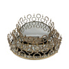 Set ton 3 Diskos Metallikos Xrusos me Kathrepti F36x10cm DWOA1010 Espiel