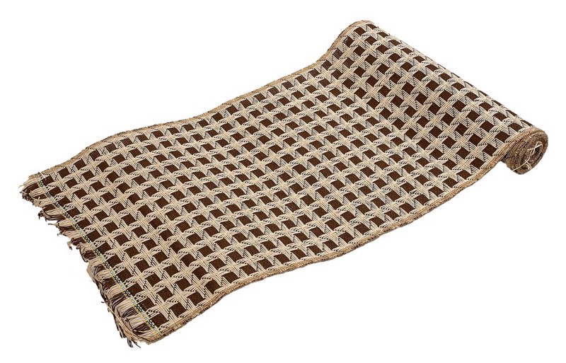 Runner Καφέ-Μπεζ Καρό Υφασμάτινο 30Χ180εκ DYT113 Espiel