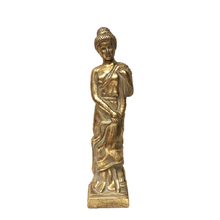 Diakosmitiki Figura 'Gynaika' Keramiki Xrusi 50.5ek ERT211K2 Espiel