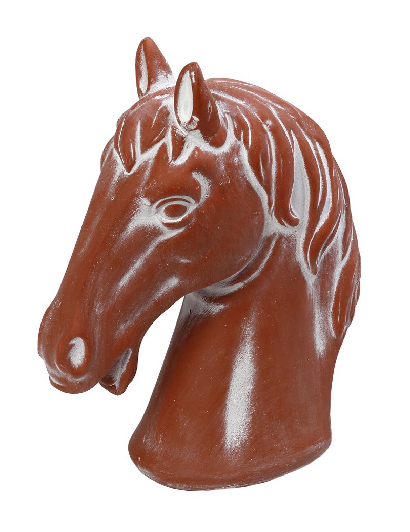 Διακοσμητική Φιγούρα Αλόγου Κεραμική Teracotta 19Χ10Χ24