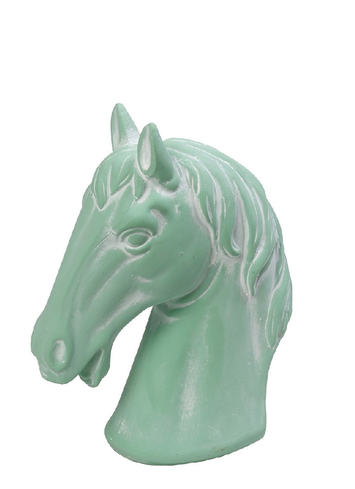 Diakosmitiki Figura Alogu Keramiki Prasini 15X7.5X19ek. ERT305K4 Espiel