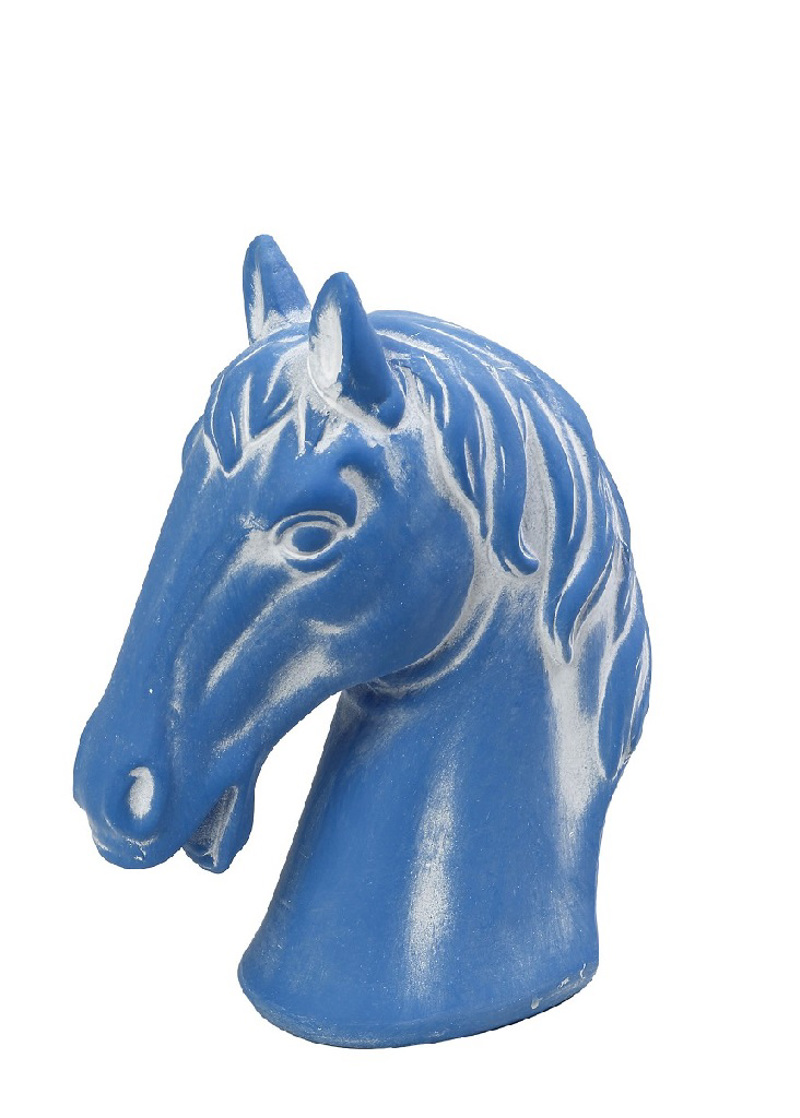 Διακοσμητική Φιγούρα Αλόγου Κεραμική Μπλε 15Χ7.5Χ19εκ. 
