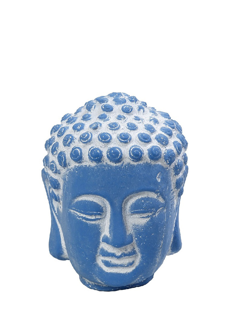 Διακοσμητικά Επιτραπέζια agiovlasitishome - ΣΗΜΑΝΤΙΚΟ: Σε περίπτωση διαφοράς τιμής από το κατάστημα ισχύει παντα και μόνο η τιμή του καταστήματος Διακοσμητική Φιγούρα Βούδα Κεραμική Μπλε 12Χ12Χ16εκ. ER