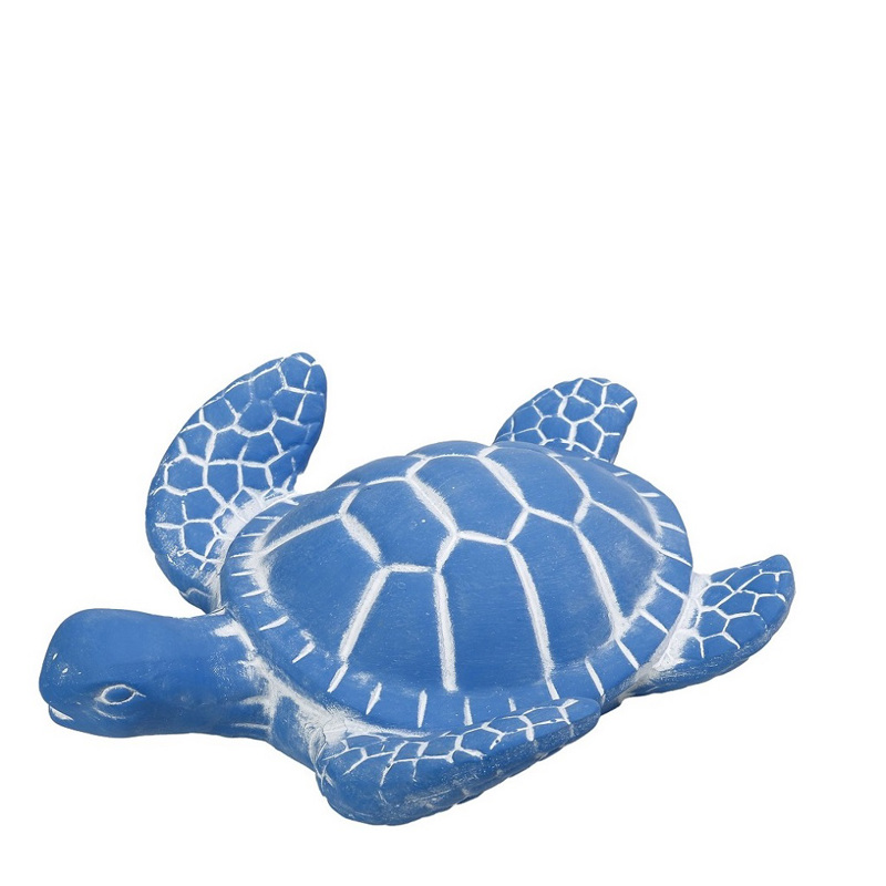 Διακοσμητικά Επιτραπέζια agiovlasitishome - ΣΗΜΑΝΤΙΚΟ: Σε περίπτωση διαφοράς τιμής από το κατάστημα ισχύει παντα και μόνο η τιμή του καταστήματος Διακοσμητική Κεραμική Φιγούρα Χελώνας Μπλε 22.5Χ19Χ7εκ.