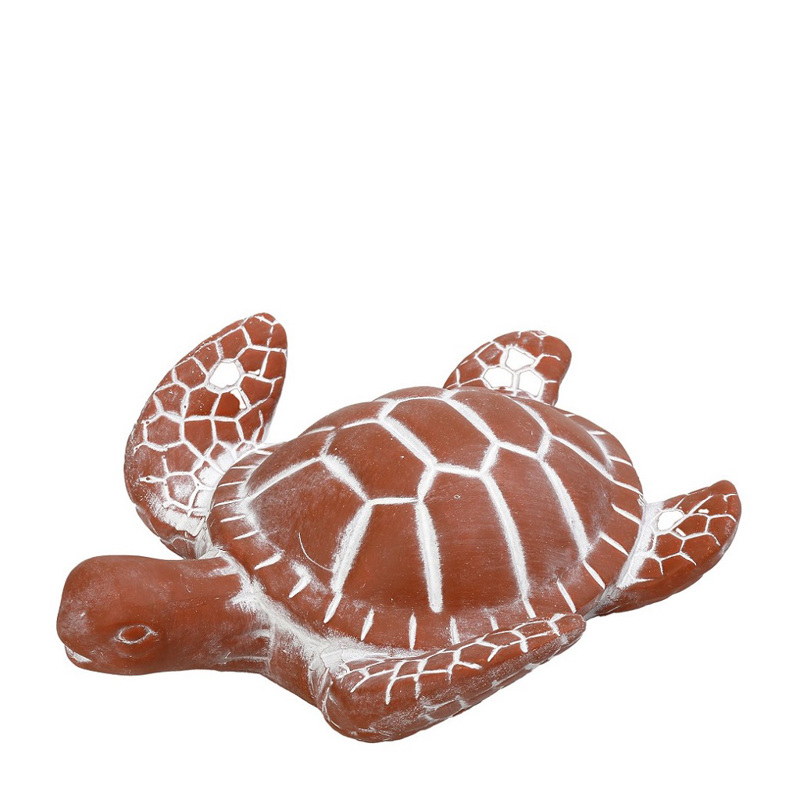 Διακοσμητικά Επιτραπέζια agiovlasitishome - ΣΗΜΑΝΤΙΚΟ: Σε περίπτωση διαφοράς τιμής από το κατάστημα ισχύει παντα και μόνο η τιμή του καταστήματος Διακοσμητική Κεραμική Φιγούρα Χελώνας Teracotta 22.5Χ19