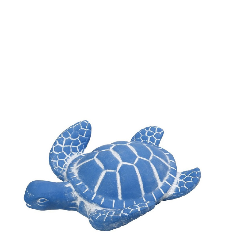 Espiel - ΣΗΜΑΝΤΙΚΟ: Σε περίπτωση διαφοράς τιμής από το κατάστημα ισχύει παντα και μόνο η τιμή του καταστήματος Διακοσμητική Κεραμική Φιγούρα Χελώνας Μπλε 19Χ15Χ5.5εκ.