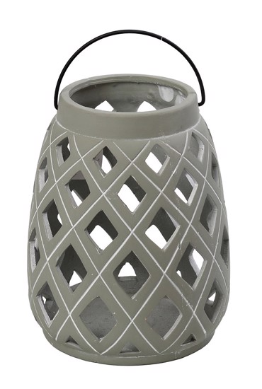 Espiel Φανάρι Γκρι 19.5Χ19.5Χ25εκ ERT363