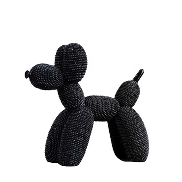 Φιγούρα Σκύλος Poodle Μαύρος Polyresin 17.5x7x15.5cm FAD209 Espiel