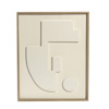 Pinakas se 3D Kamba Lefkos PVC/MDF 40x2.2x50cm FAL111 Espiel