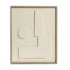 Pinakas se 3D Kamba Lefkos PVC/MDF 40x2.2x50cm FAL112 Espiel