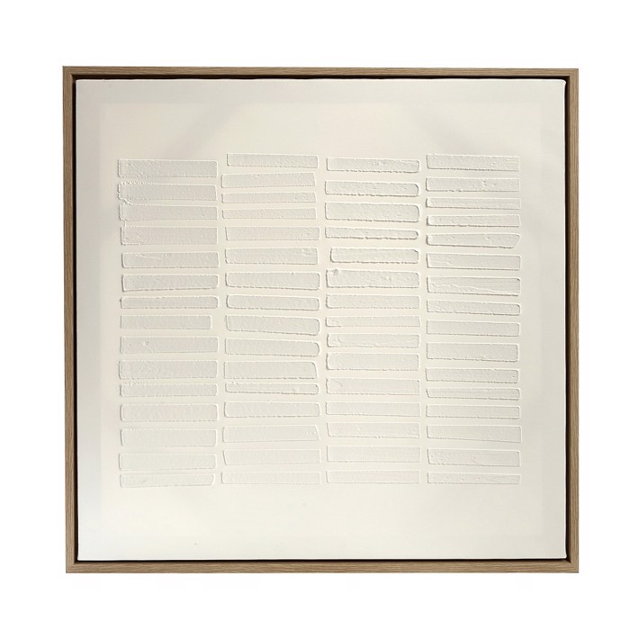 Pinakas Xeiropoiitos se Kamba Lefkos Gypsinos/MDF 60x3.8x60cm FAL124 Espiel