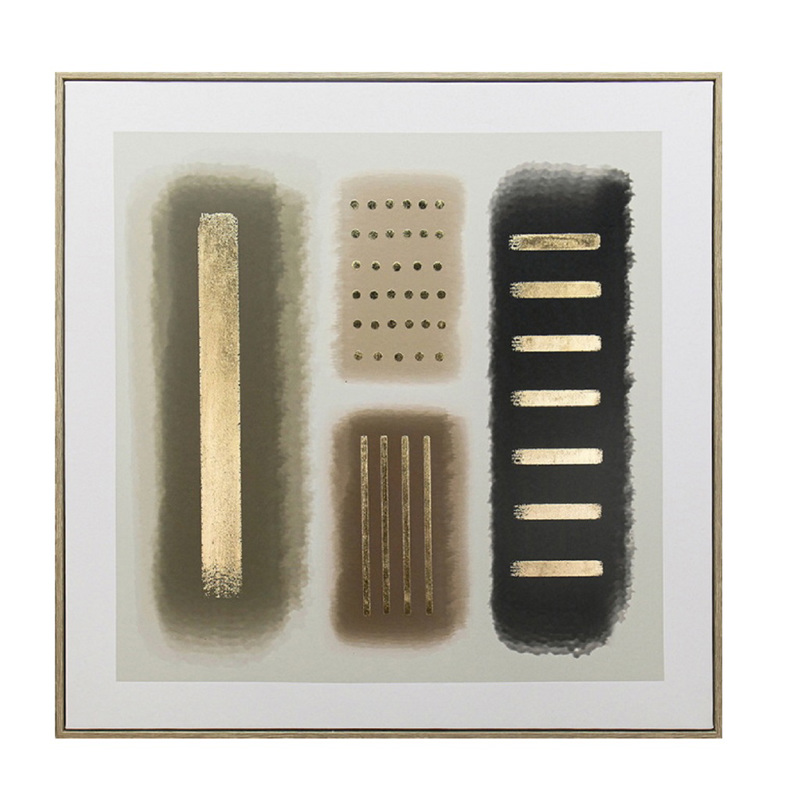 Πίνακας σε Καμβά Πολύχρωμος 80x3.5x80cm FAL334 Espiel