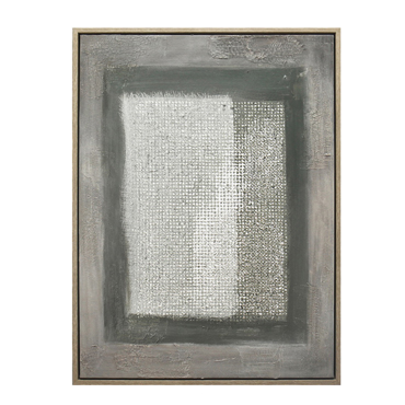 Πίνακας Χειροποίητος σε Καμβά Γκρι 60x80cm FAL511 Espiel