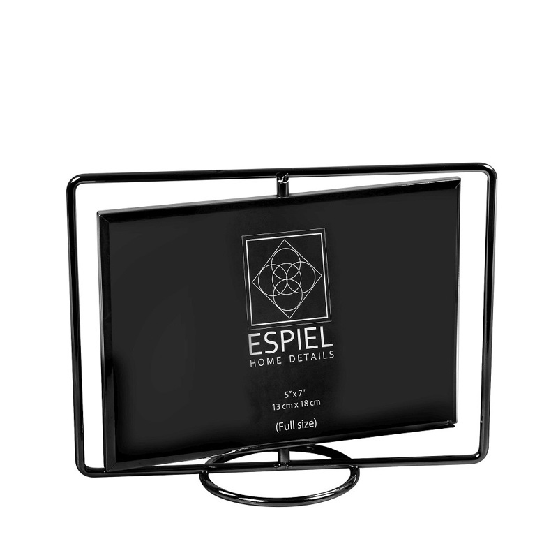 Espiel - ΣΗΜΑΝΤΙΚΟ: Σε περίπτωση διαφοράς τιμής από το κατάστημα ισχύει παντα και μόνο η τιμή του καταστήματος Κορνίζα Μεταλλική Μαύρη 15X20 FAM551 Espiel