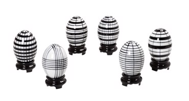 ΑΥΓΟ ΠΟΡΣΕΛΑΝΙΝΟ ΑΣΠΡΟΜΑΥΡΟ 6ΤΜΧ ASSORT. 8.2EK FEG318K6 ESPIEL