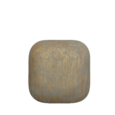 Επιτοίχιο Διακοσμητικό Χρυσό Resin 40.5x5x40.5cm FIK220 Espiel