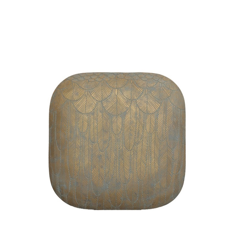 Espiel - ΣΗΜΑΝΤΙΚΟ: Σε περίπτωση διαφοράς τιμής από το κατάστημα ισχύει παντα και μόνο η τιμή του καταστήματος Επιτοίχιο Διακοσμητικό Χρυσό Resin 51x6.5x51cm FIK221 E